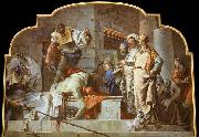TIEPOLO, Giovanni Domenico The Beheading of John the Baptist oil painting reproduction